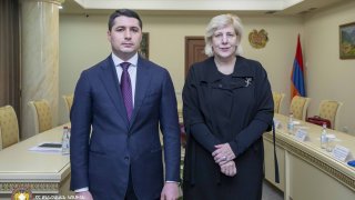 The Chairman of the RA Investigative Committee Argishti Kyaramyan Presented the Circumstances of Ethnic Cleansing Committed by Azerbaijan to the Commissioner for Human Rights of the Council of Europe (photos)